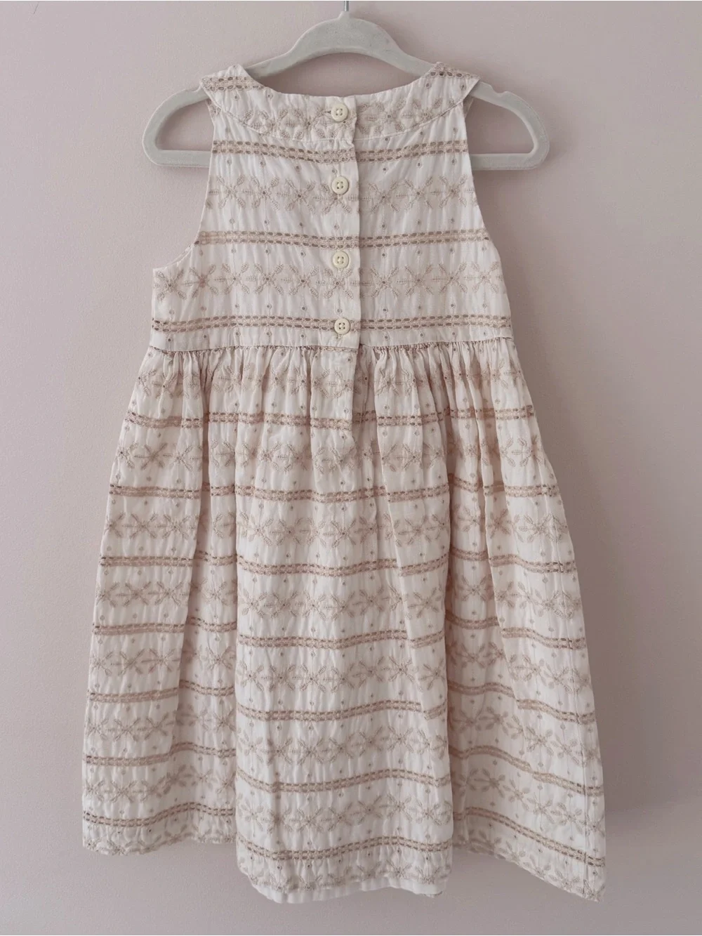 Vintage Janie and Jack Eyelet Dress